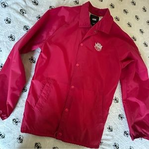 Rose Pink Vans Windbreaker